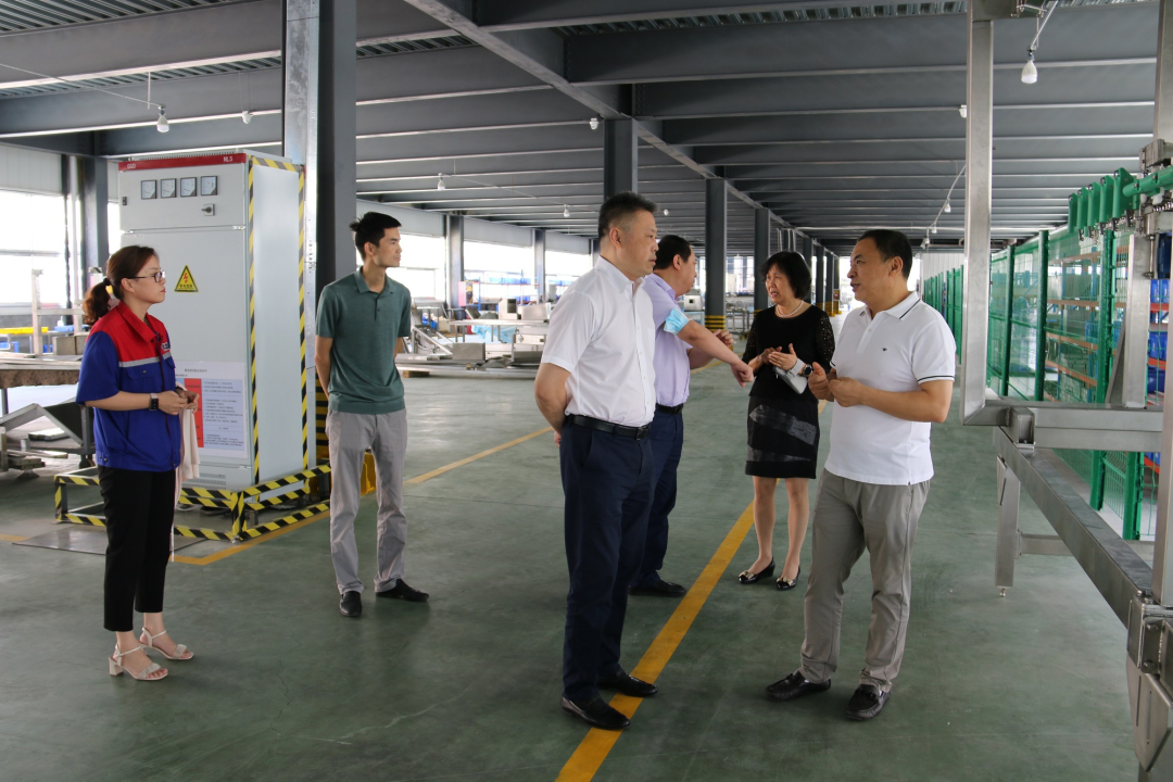 中國肉類協會常務副會長兼秘書長陳偉一行蒞臨銳智考察調研 中國肉類協會常務副會長兼秘書長陳偉一行蒞臨銳智考察調研